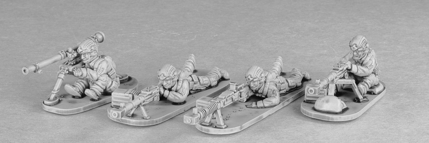 28mm Modern Special Forces Heavy Weapons Pack