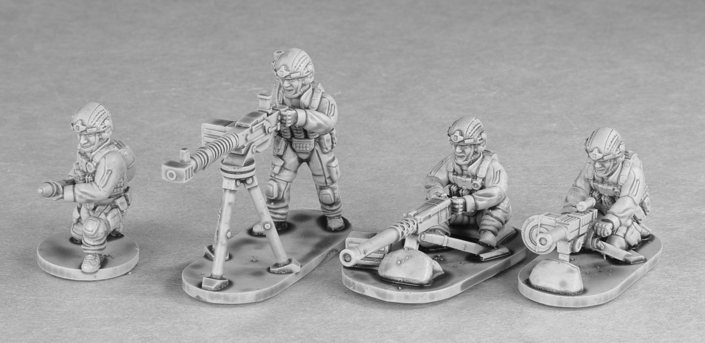 28mm Modern Special Forces Heavy Weapons Pack