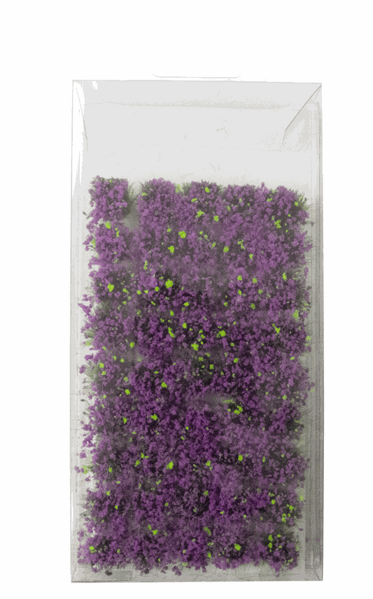 WWScenics 4mm heather self-adhesive static grass tufts for model scenery and dioramas