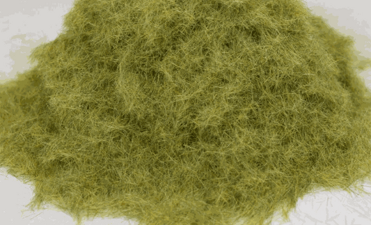 WWScenics 4mm Muddy Static Grass in muted tans and browns for realistic muddy landscapes and wargaming terrain modeling