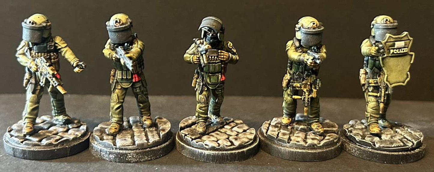 28mm Modern German GSG9 1