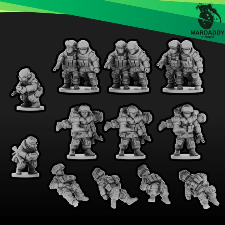 15mm Modern Ukrainian and Russian Extras