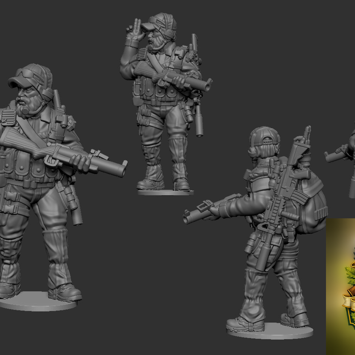 32mm US Navy SEALS in Afghanistan