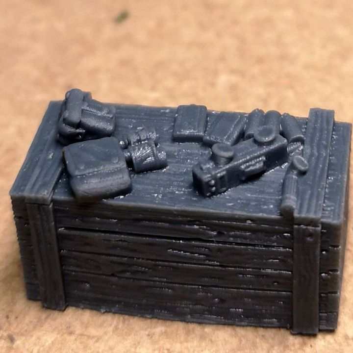 28mm WW2 Normandy ruins set