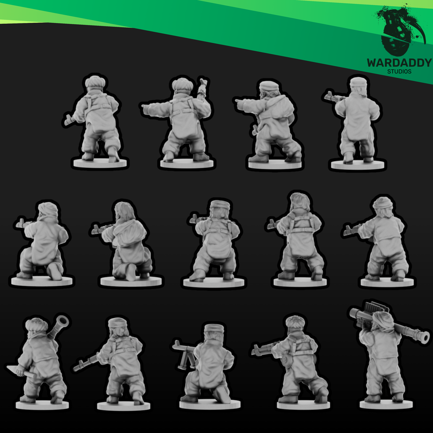 15mm Modern Afghan Fighters Group 2
