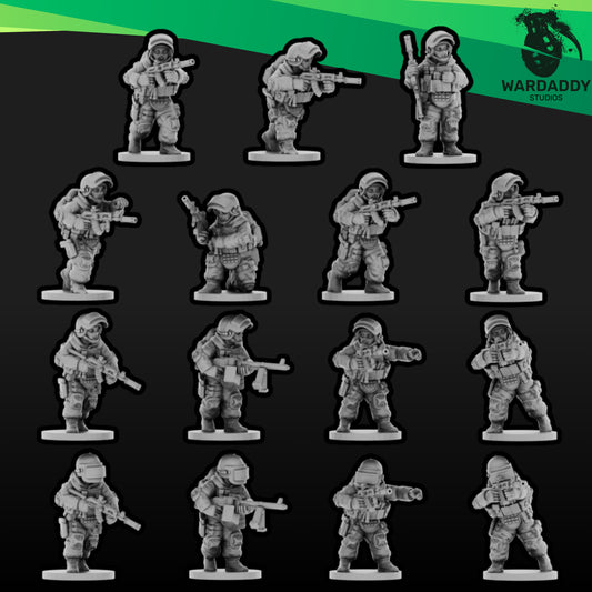 15mm Modern Russian Operators Squad 1