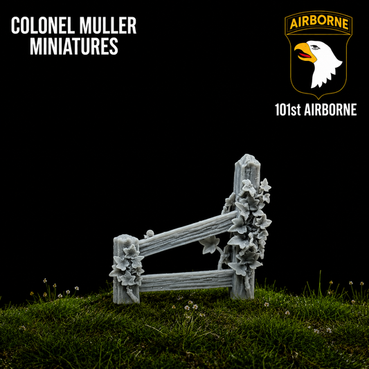 28mm WW2 Normandy Fence