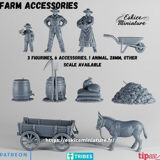 28mm Farm Accessories