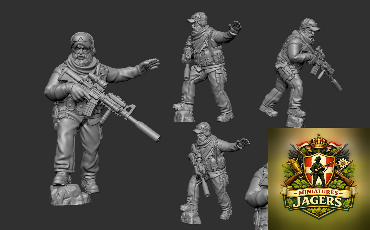 32mm US Green Berets in Afghanistan 1