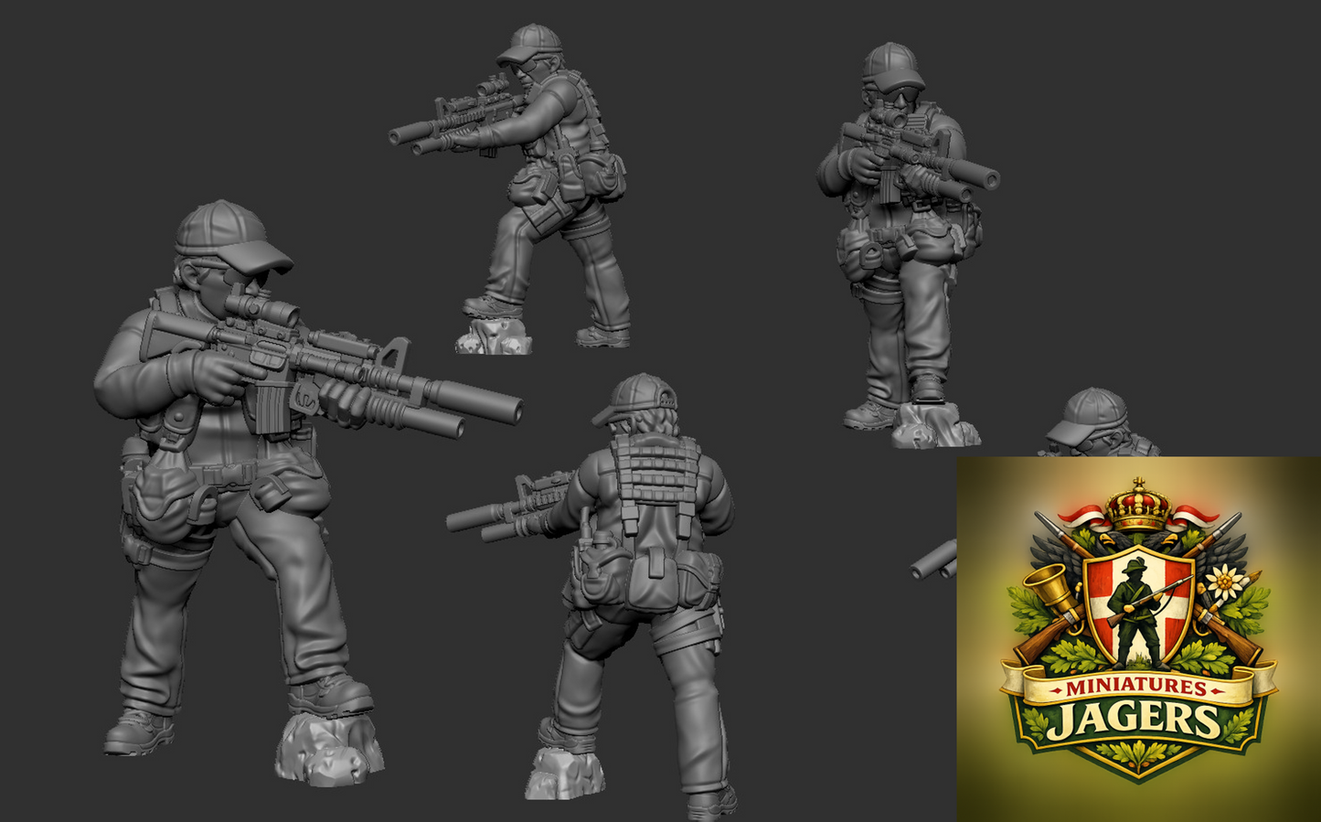32mm US Green Berets in Afghanistan 1