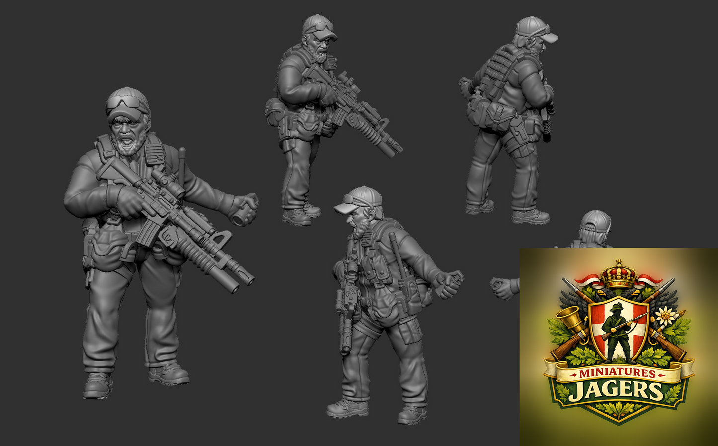 32mm US Green Berets in Afghanistan 1