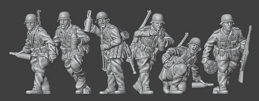 28mm WW2 German Infantry Improvised Weapons Team