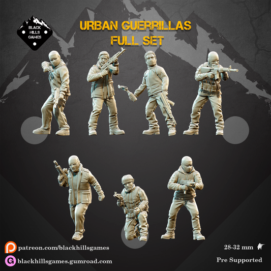 28mm Modern Irish Guerrillas Full Set