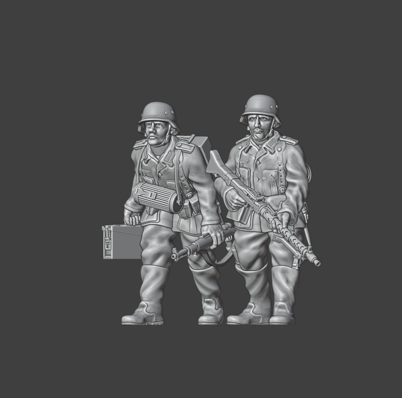 28mm WW2 German Infantry LMG 2
