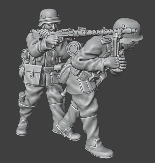 28mm WW2 German Infantry LMG 5