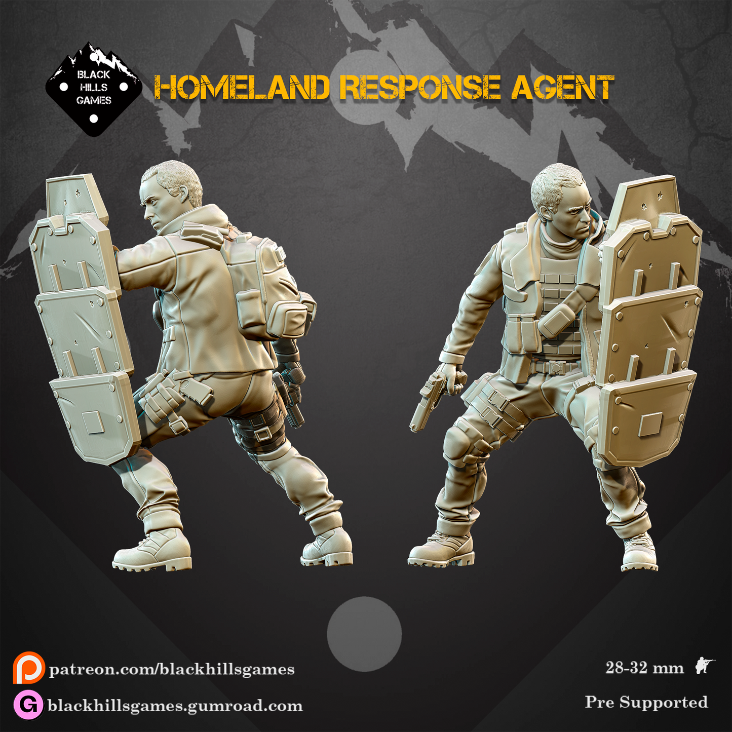 28mm Modern Homeland Response Force