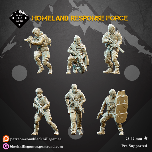 28mm Modern Homeland Response Force