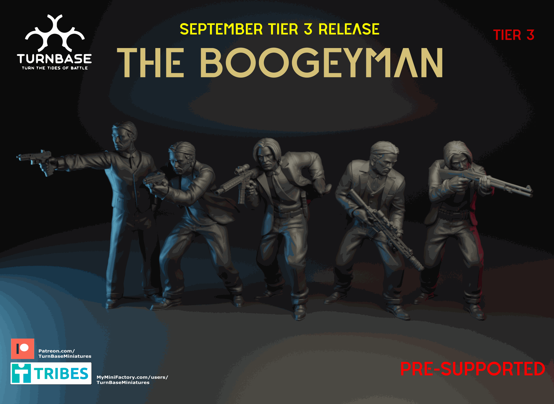 28mm modern covert special forces operator miniatures set of 5 unpainted resin wargaming models