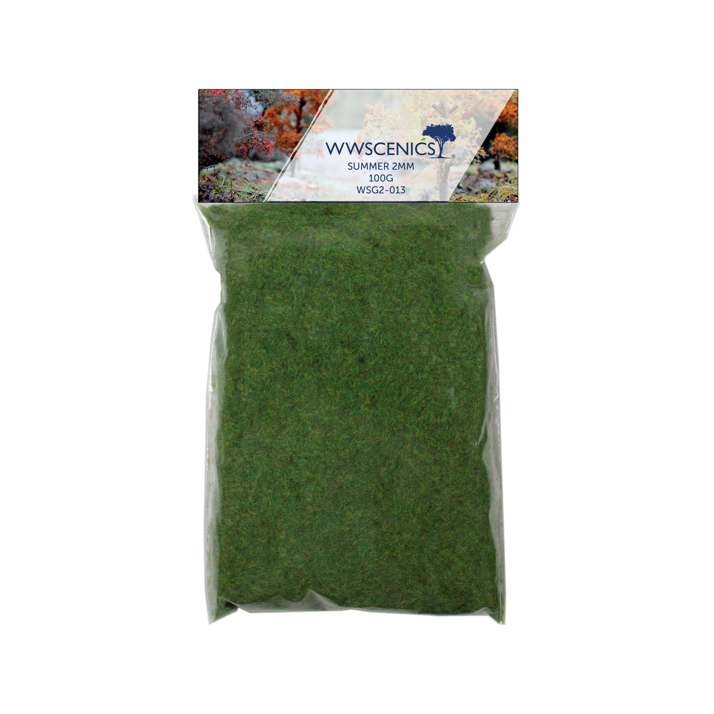 WWScenics 2mm Summer Static Grass 100grams