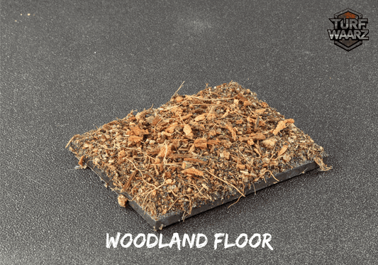 Turf Waarz Woodland Floor Scenics realistic miniature forest floor ground cover for model landscapes and dioramas