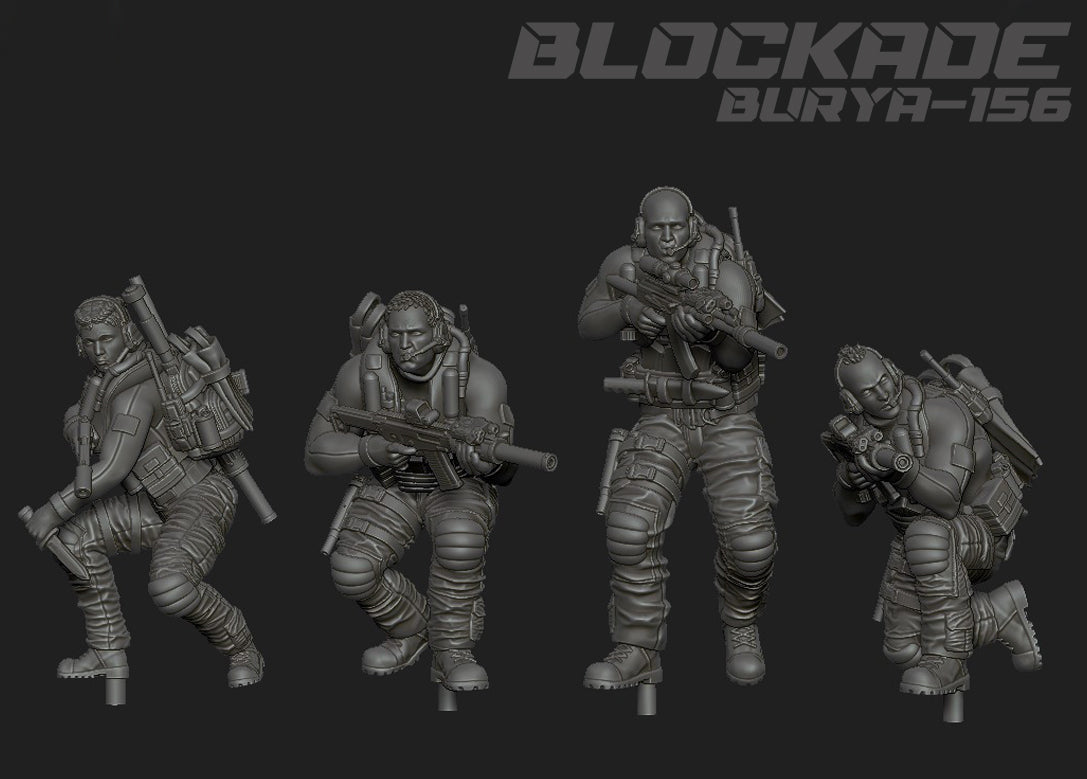 28mm Modern GUNSLINGER: Blockade 'Burya-156' Maritime