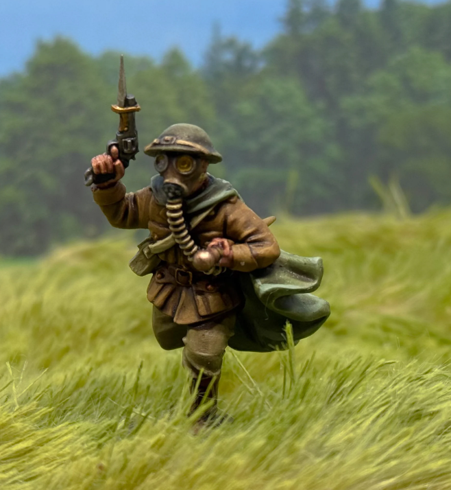 28mm WW1 British Officer 1