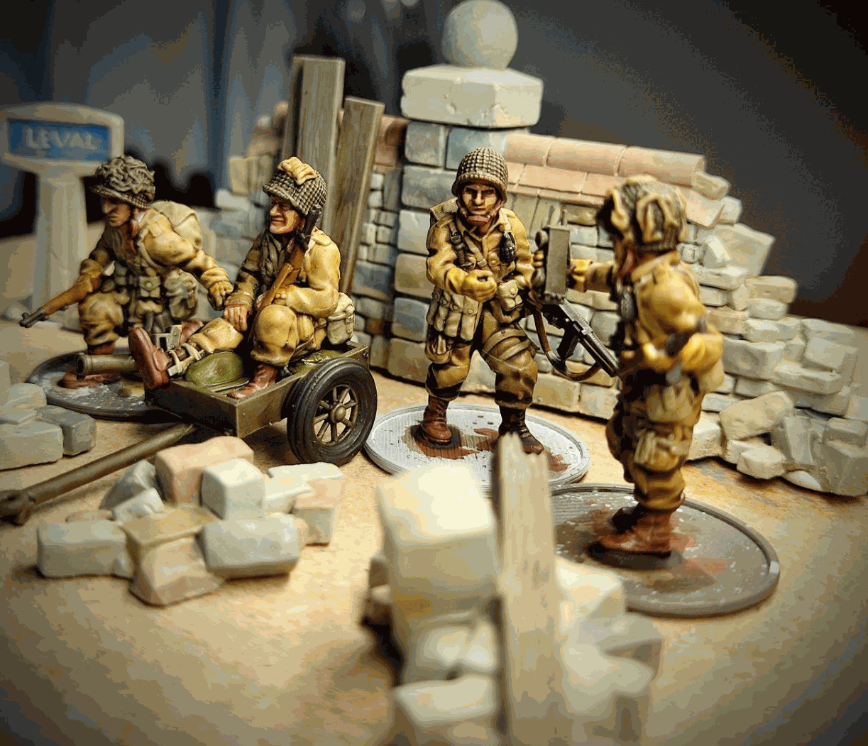 28mm WW2 Colonel set