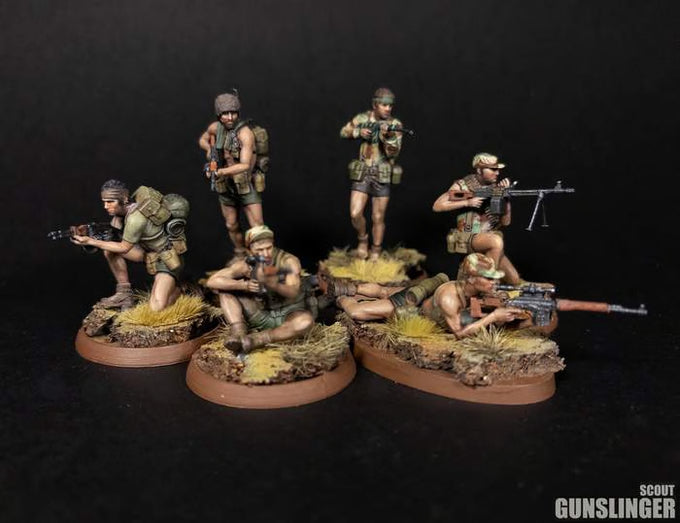 28mm Modern GUNSLINGER: Selous Scouts 3