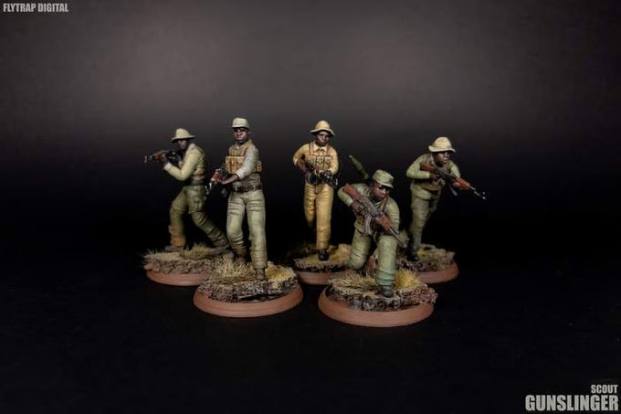 28mm Modern GUNSLINGER: ZANLA 3