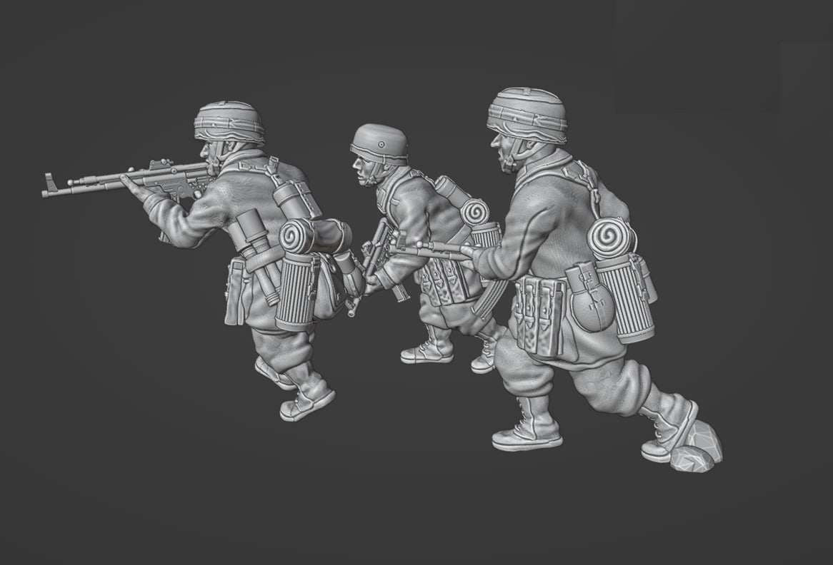 28mm German Fallschirmjager STG44 Team 2