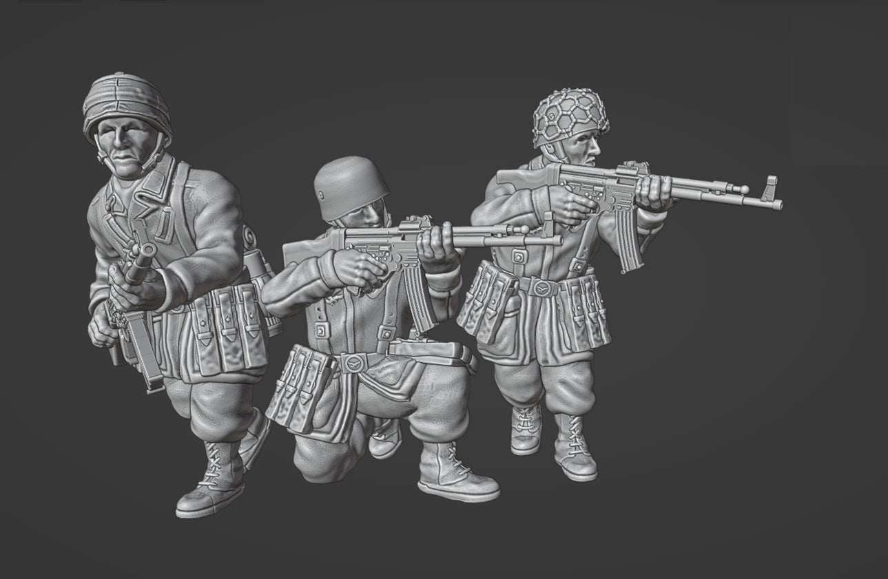 28mm German Fallschirmjager STG44 Team 1