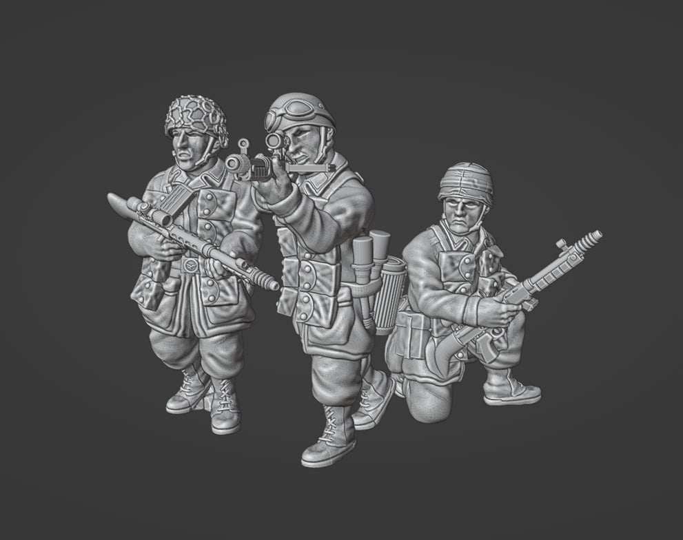 28mm German Fallschirmjager with FG42 scoped