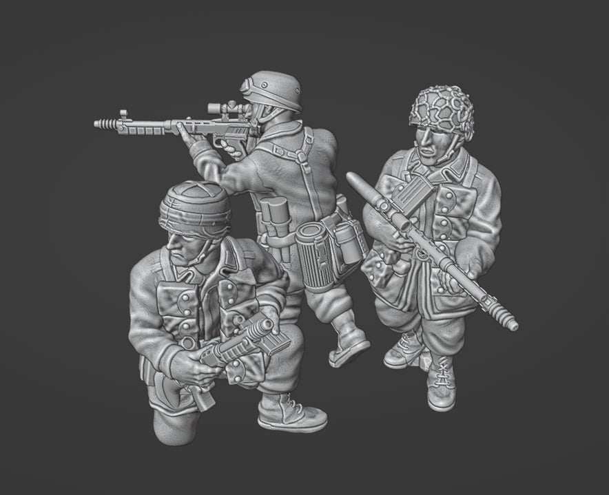 28mm German Fallschirmjager with FG42 scoped