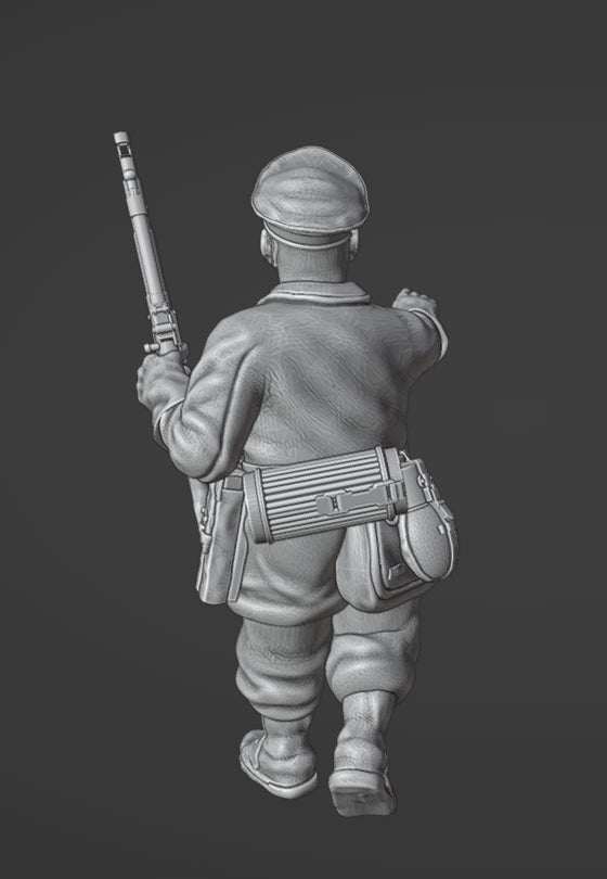 28mm German paratrooper officer Assault rifle (STG44)