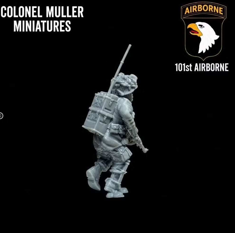 28mm WW2 US AIRBORNE Radioman Francis