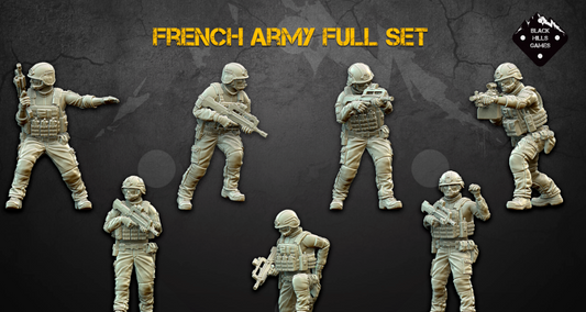 28mm Modern French Army Full Set