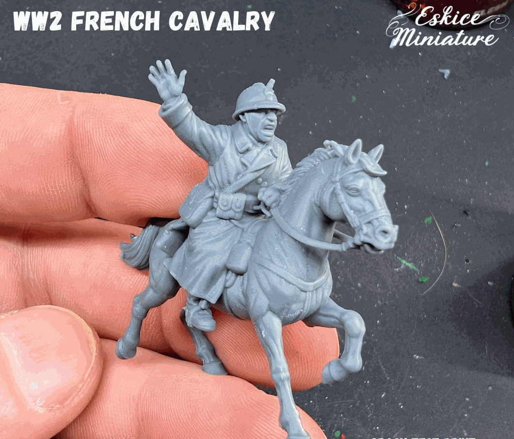 28mm WW2 French Cavalry