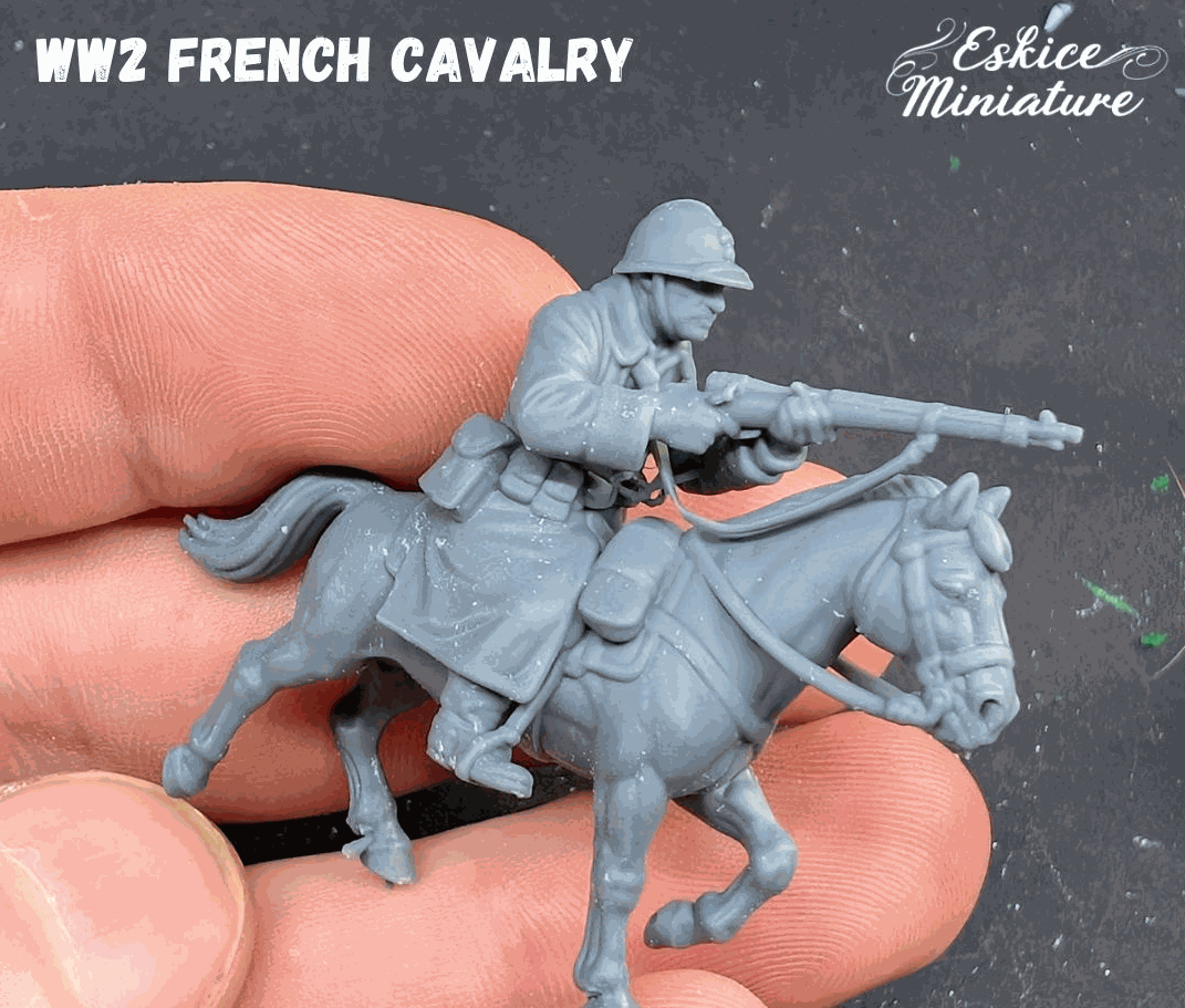 28mm WW2 French Cavalry