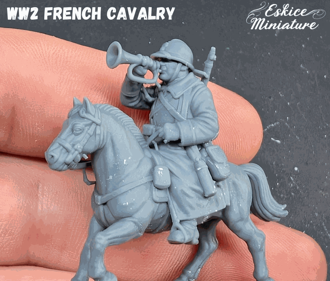 28mm WW2 French Cavalry