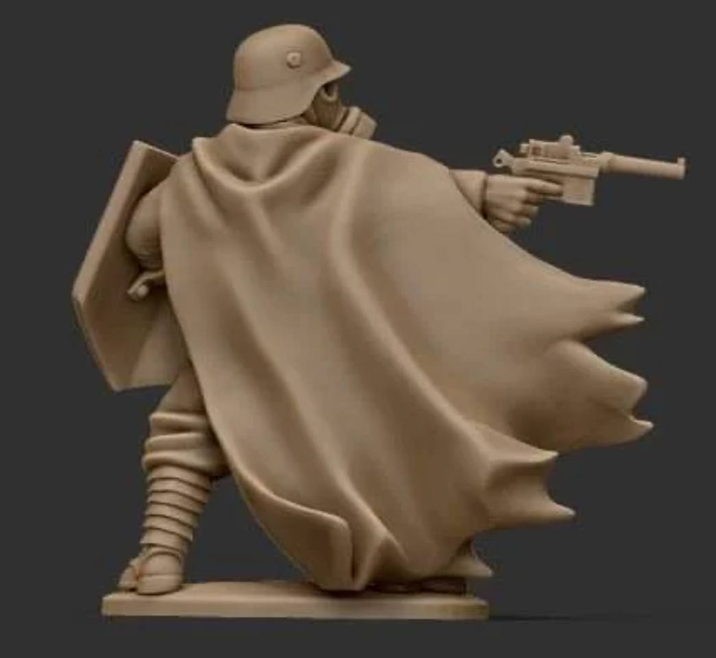 28mm WW1 German Officer 1