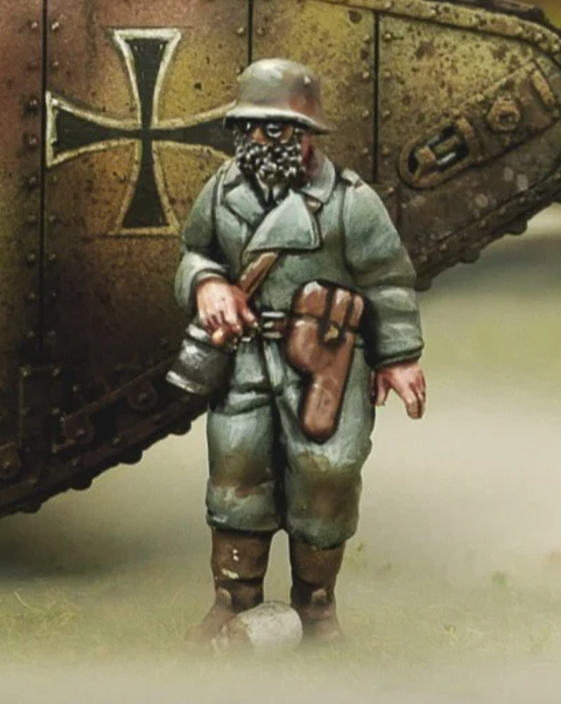 28mm WW1  German Empire Tank Mechanic