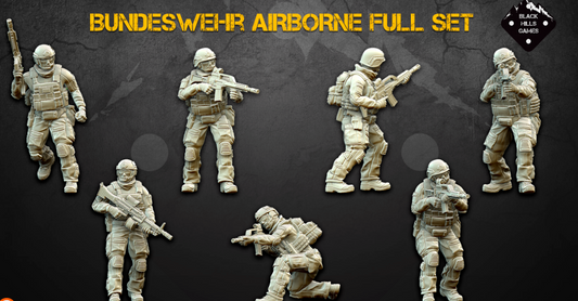 28mm Modern Bundeswehr Airborne Full Set