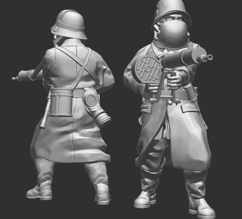 28mm WW1 Imperial German LMG