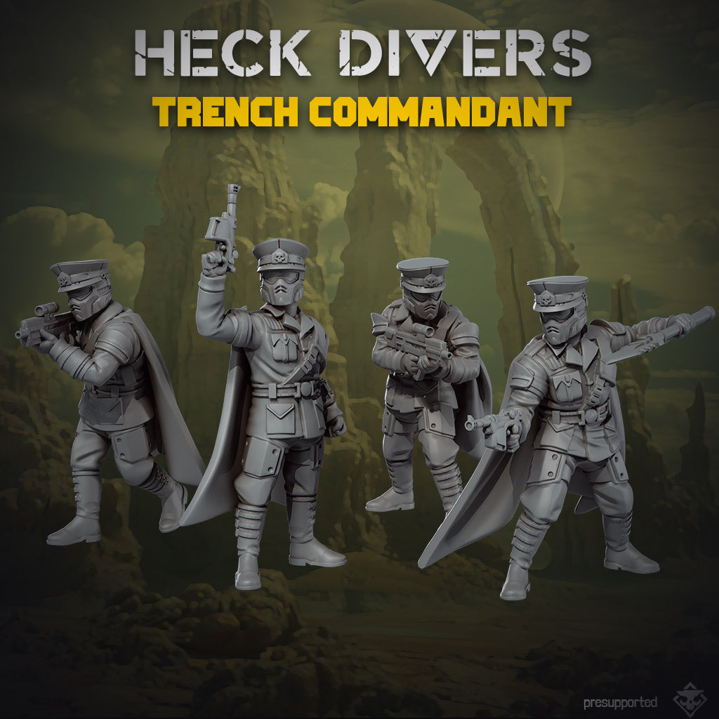 32mm Heck Divers Trench Commandant