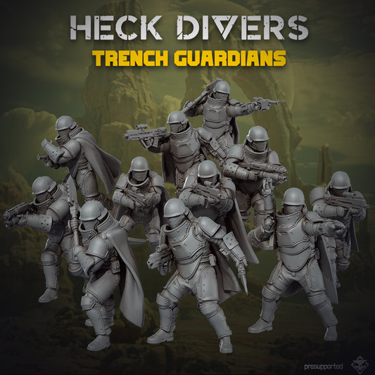32mm Heck Divers Trench Guardians