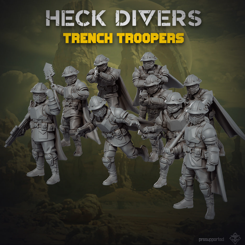 32mm Heck Divers Trench Troopers