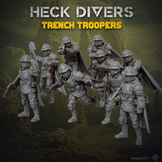 32mm Heck Divers Trench Troopers