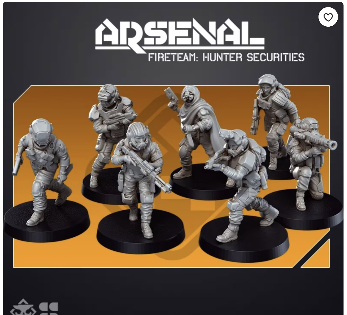 32mm Arsenal Fireteam Hunter Securities