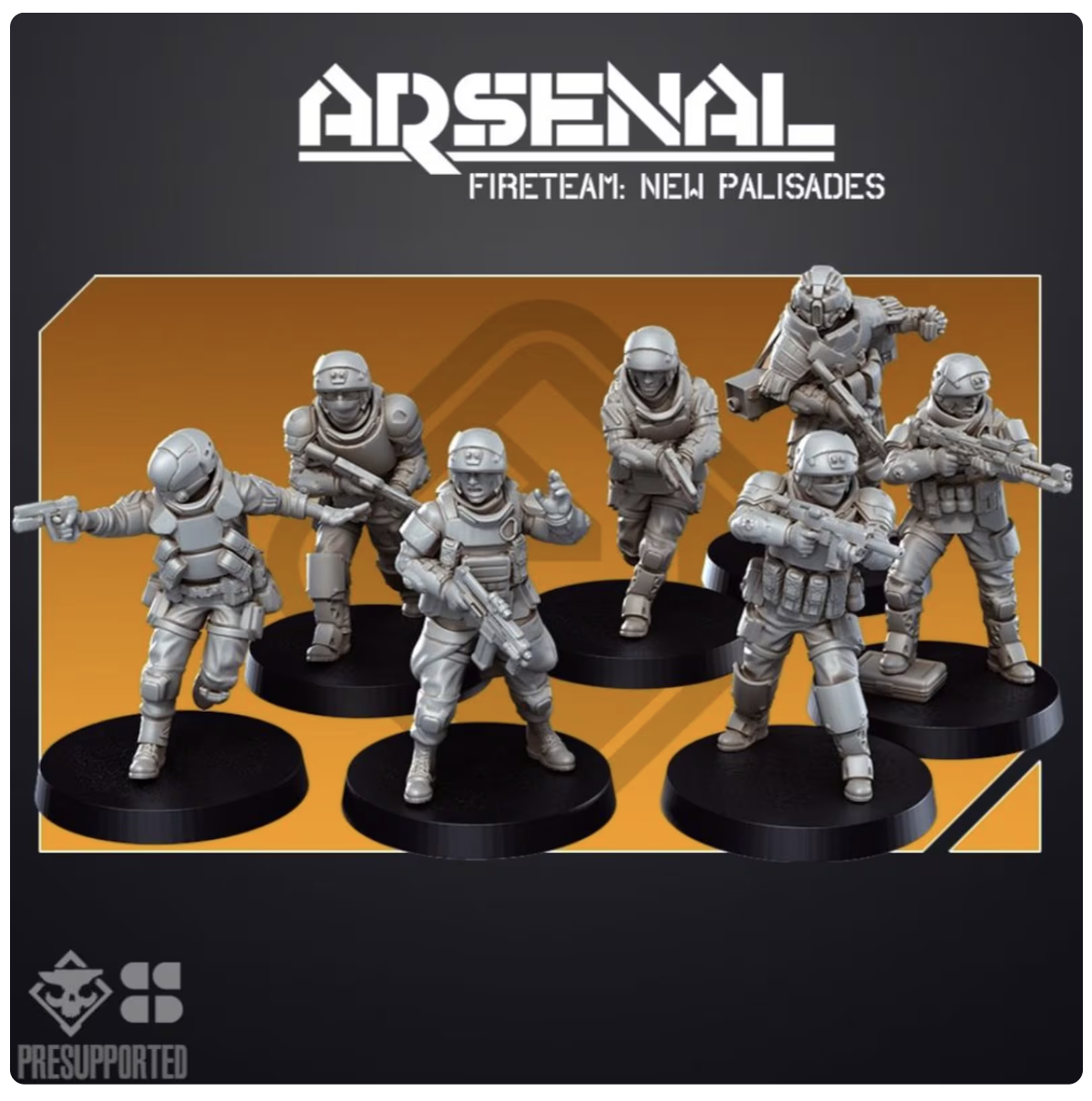 32mm Arsenal Fireteam New Palisades