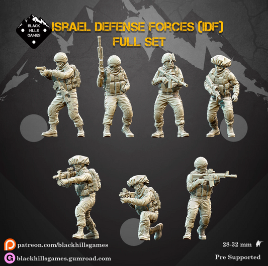 28mm Modern Israel Defence Forces Full Set